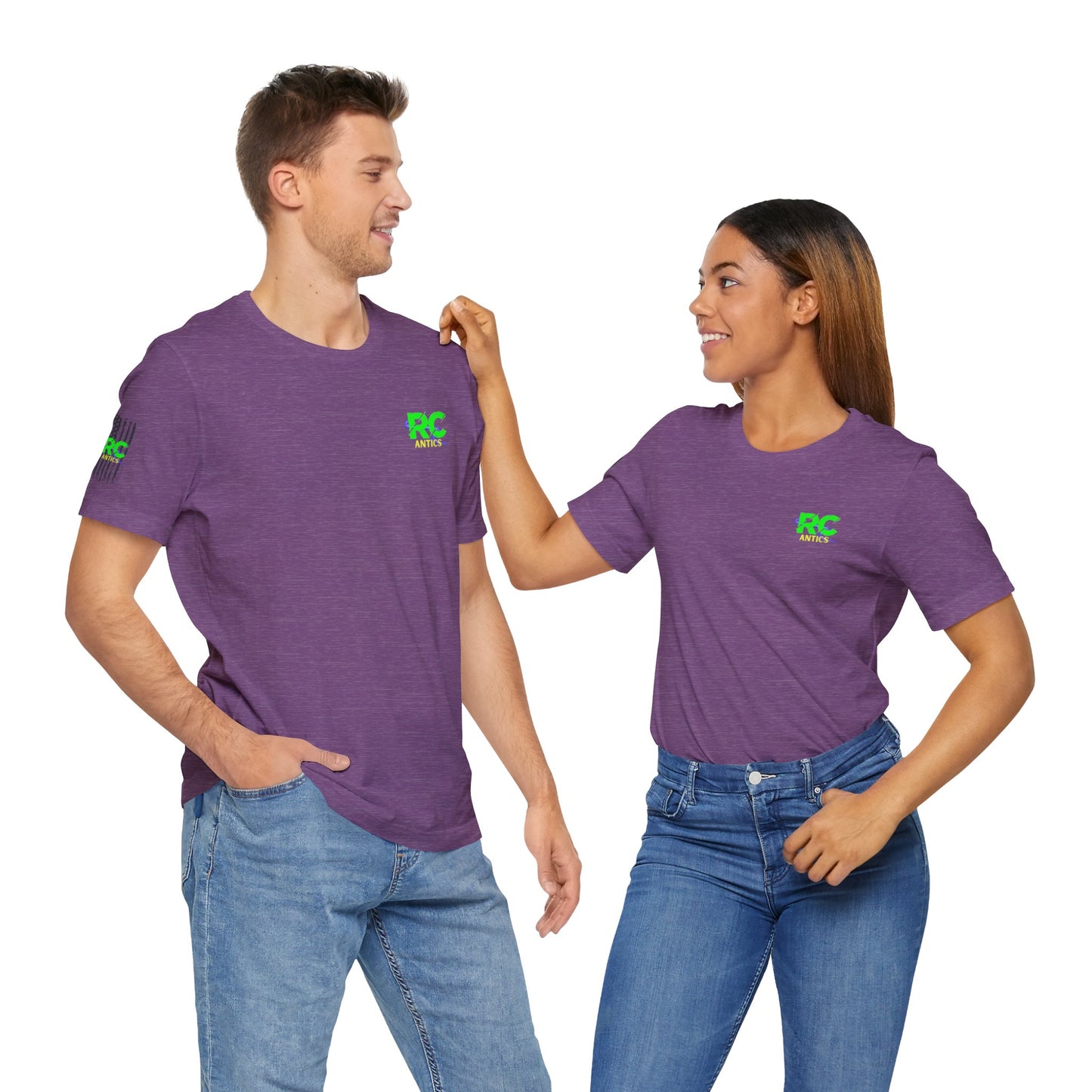 Help I've Fallin and can't get up Jump Unisex Jersey Short Sleeve Tee