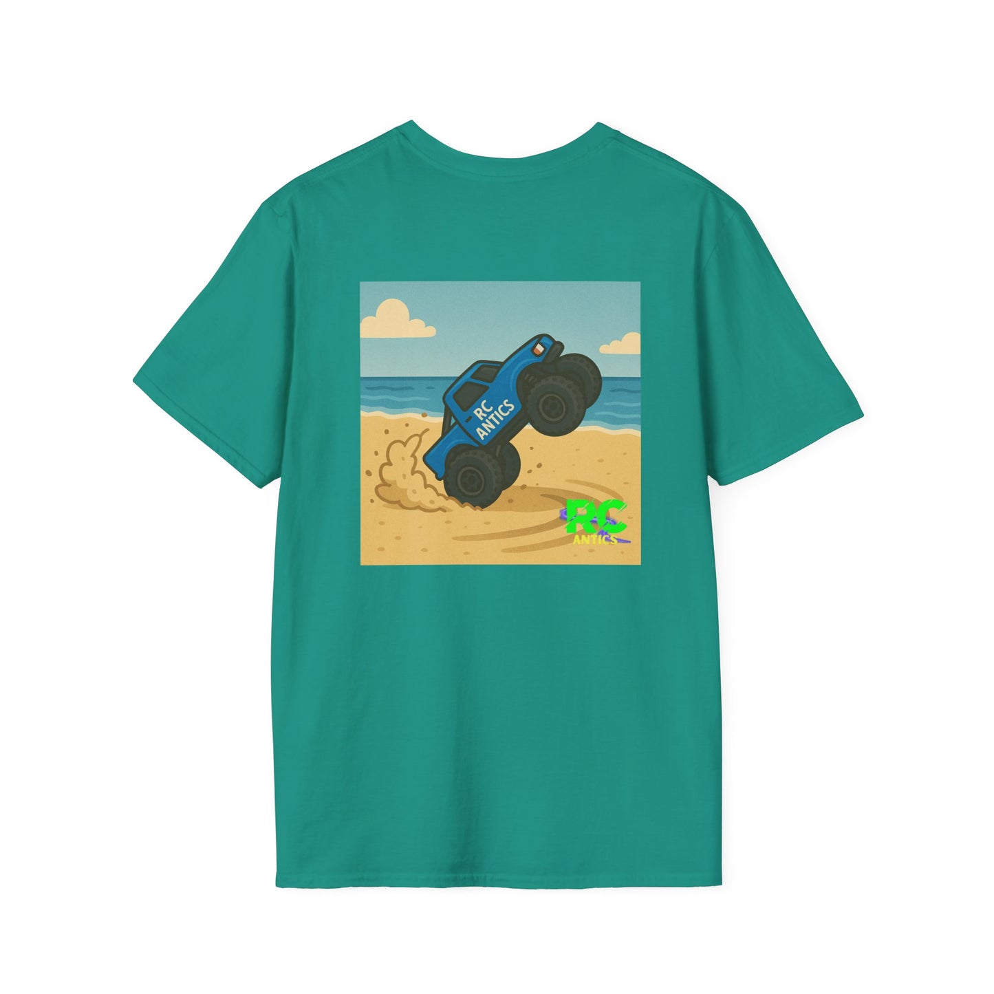 RC Beach Fun Unisex Softstyle T-Shirt