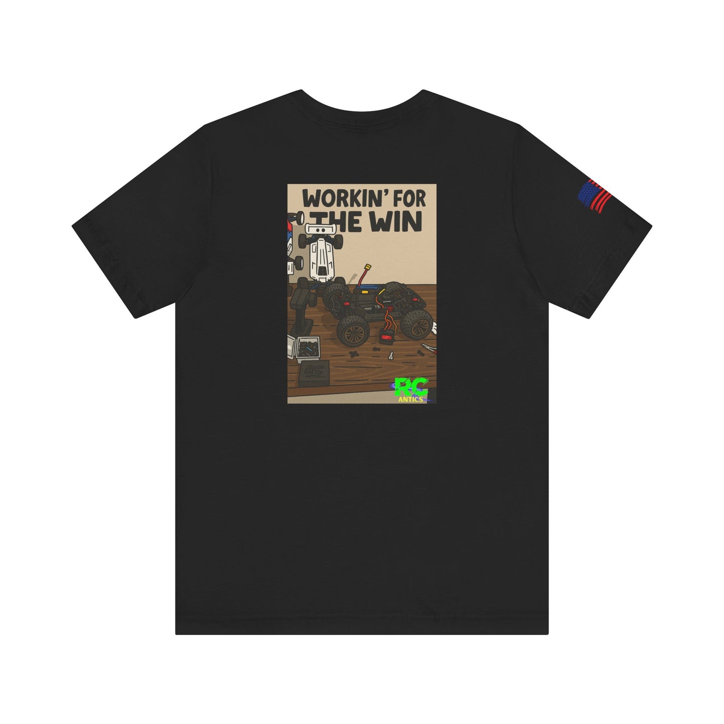 Workin for the Win Unisex Jersey Short Sleeve Tee