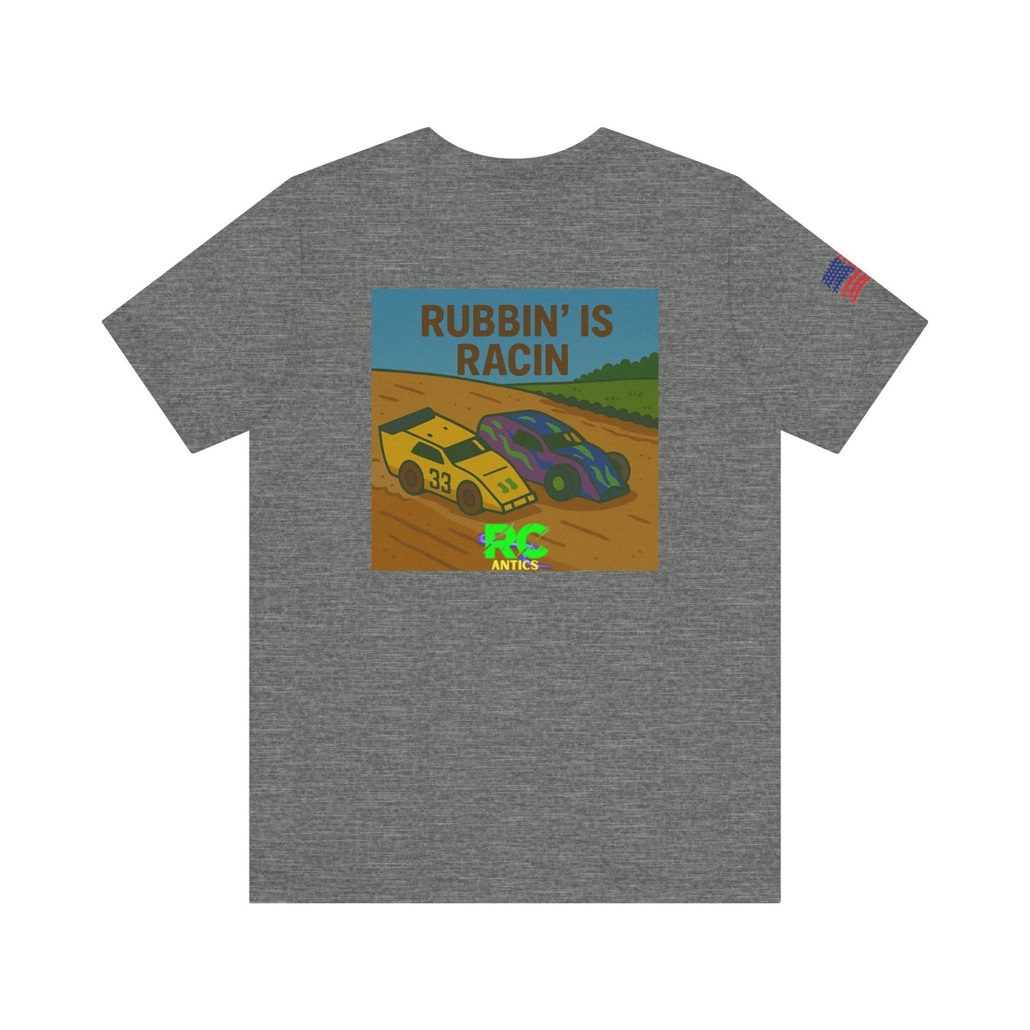 Rubbin is Racin Unisex Jersey Short Sleeve Tee