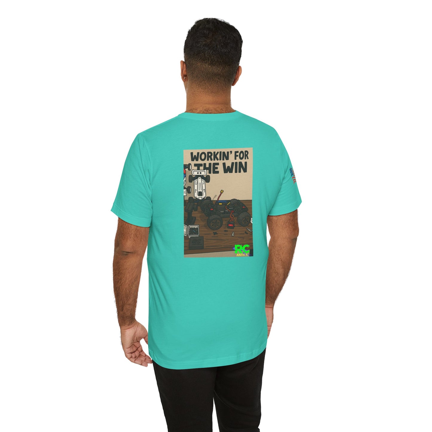 Workin for the Win Unisex Jersey Short Sleeve Tee