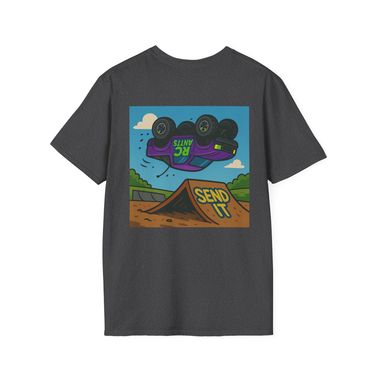 RC Truck Skate Park Send It Unisex Softstyle T-Shirt