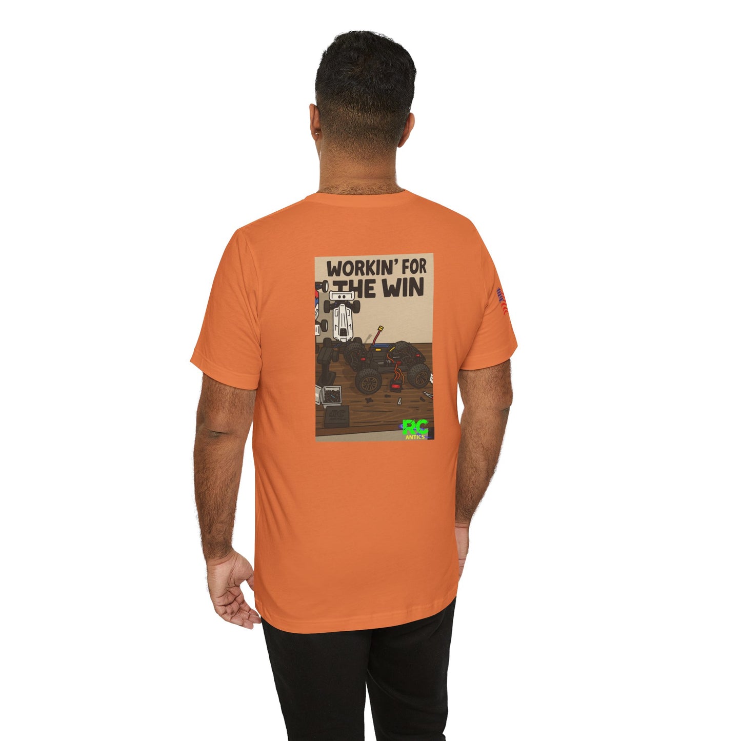 Workin for the Win Unisex Jersey Short Sleeve Tee
