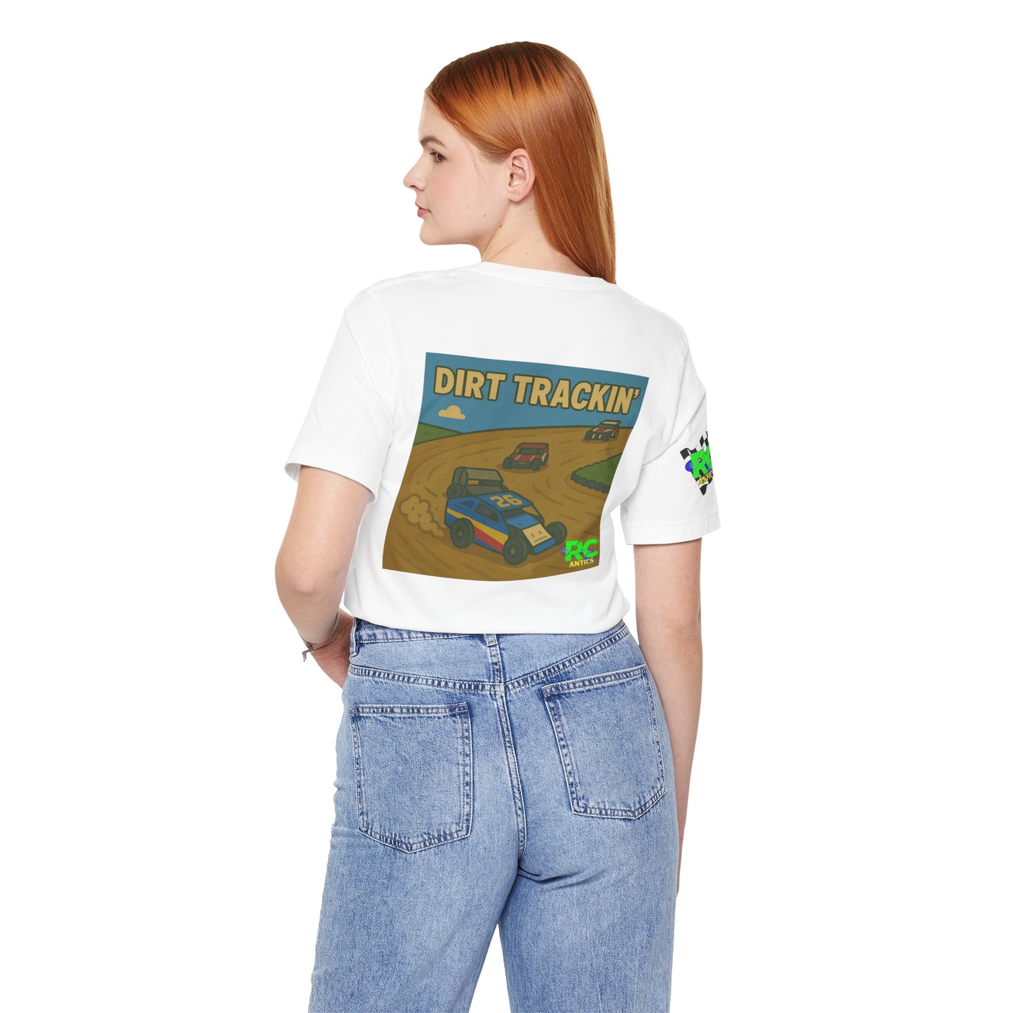 Dirt Trackin Unisex Jersey Short Sleeve Tee