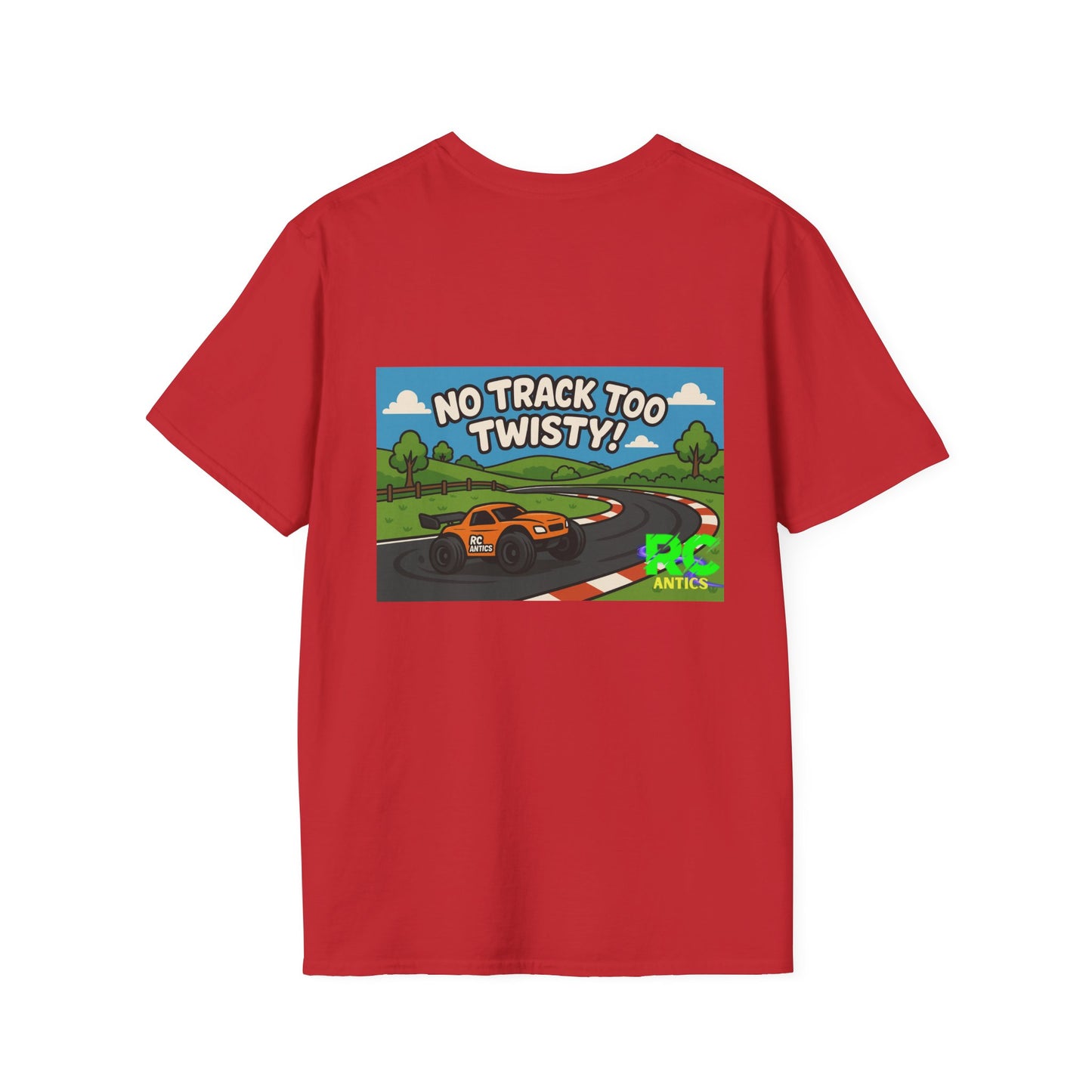 No Track to Twisty Unisex Softstyle T-Shirt