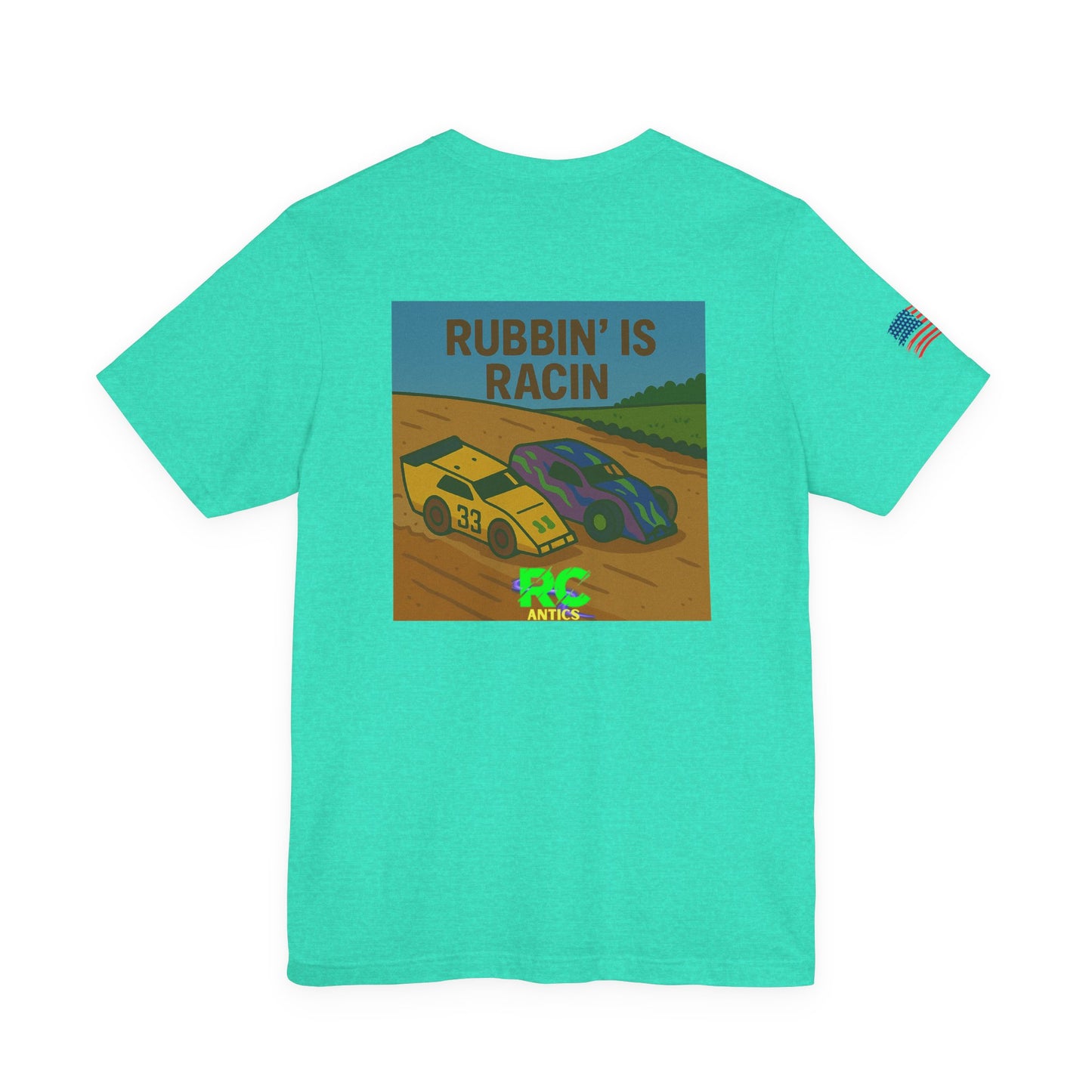 Rubbin is Racin Unisex Jersey Short Sleeve Tee