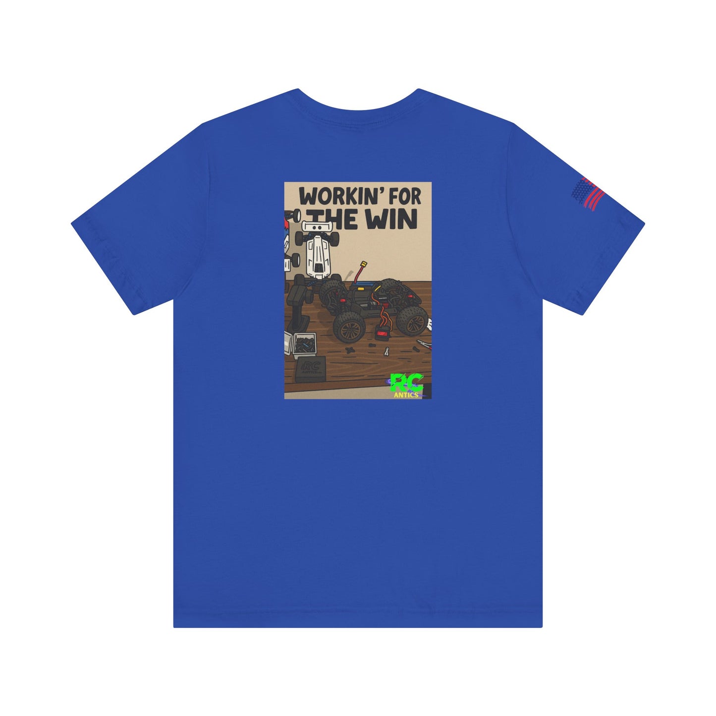 Workin for the Win Unisex Jersey Short Sleeve Tee