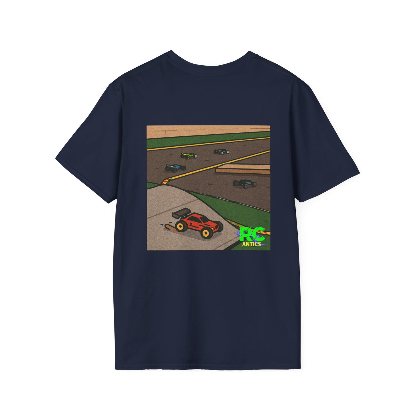 Carpet Road Course Racing Unisex Softstyle T-Shirt