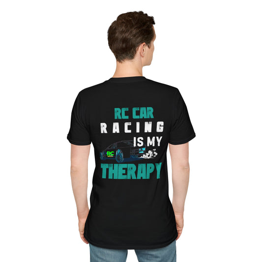 RC Car Racing Is MY Therapy Mudboss Unisex Softstyle T-Shirt