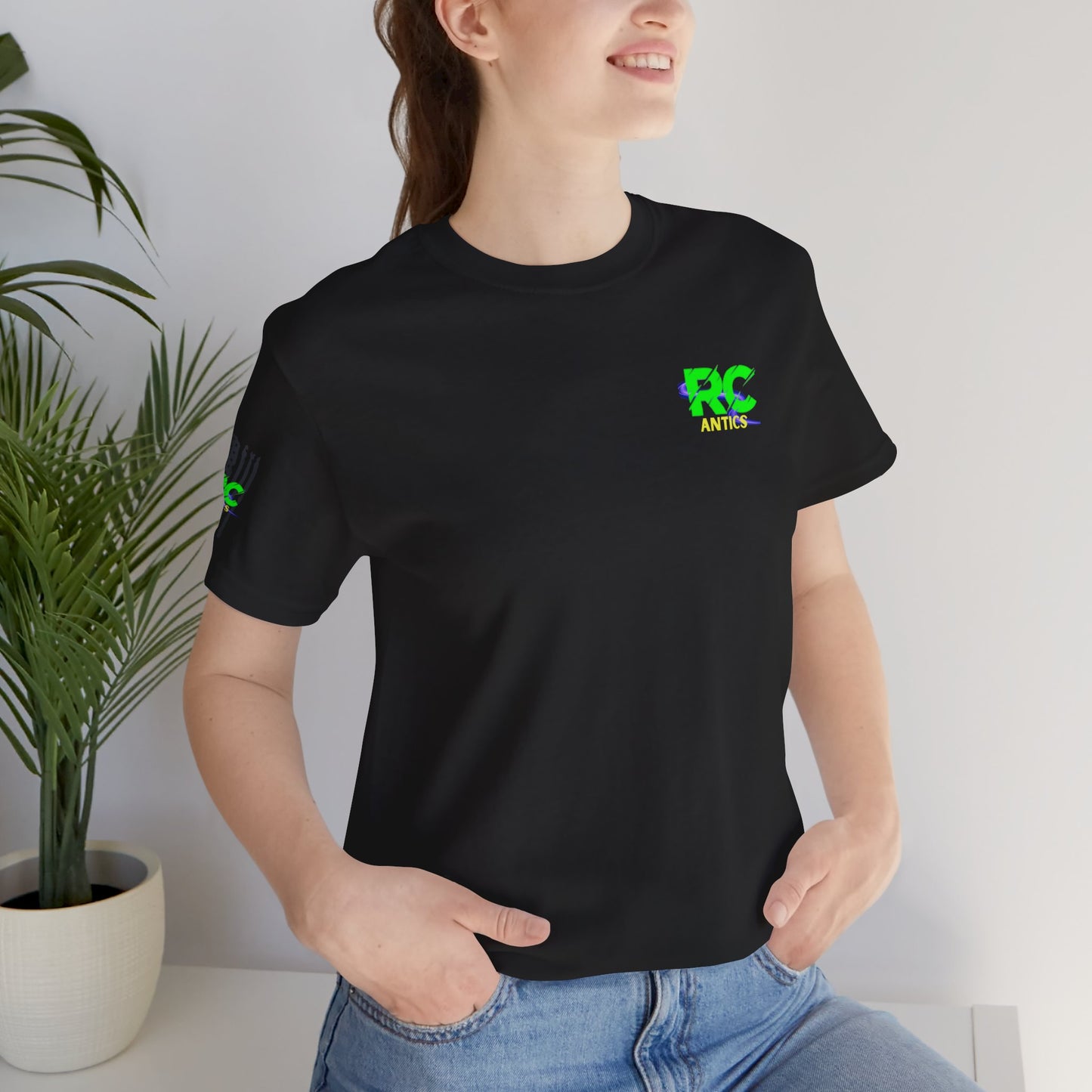 Help I've Fallin and can't get up Jump Unisex Jersey Short Sleeve Tee