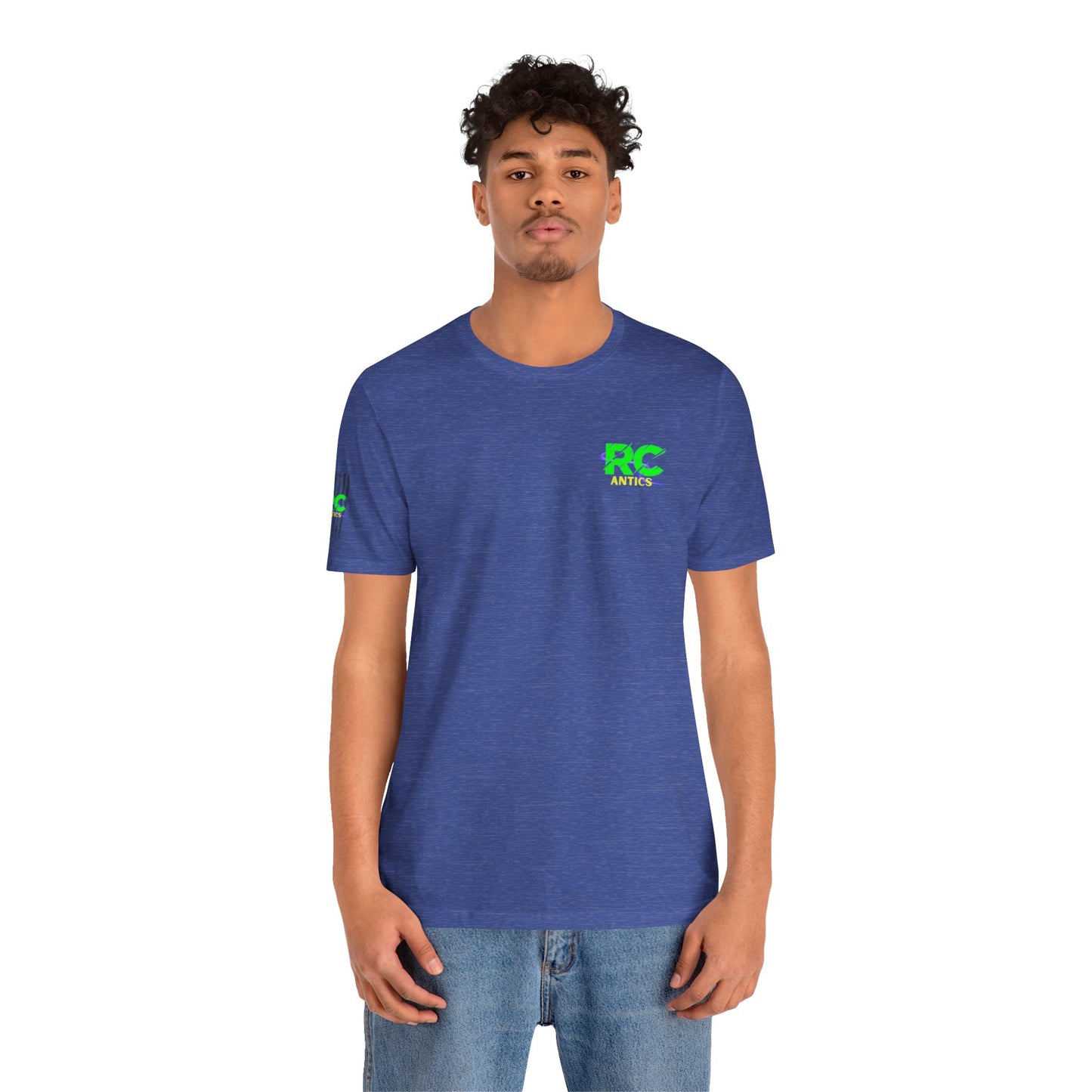 Help I've Fallin and can't get up Jump Unisex Jersey Short Sleeve Tee