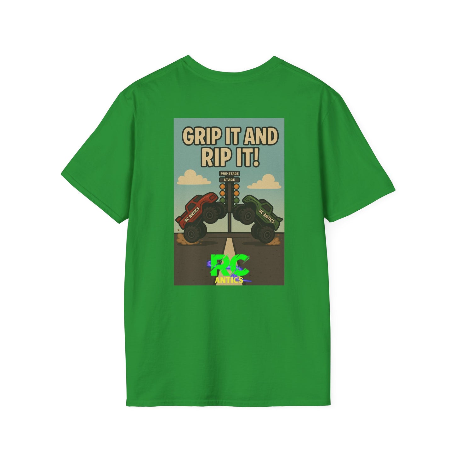 Grip it and Rip it RC Drag Racing Unisex Softstyle T-Shirt