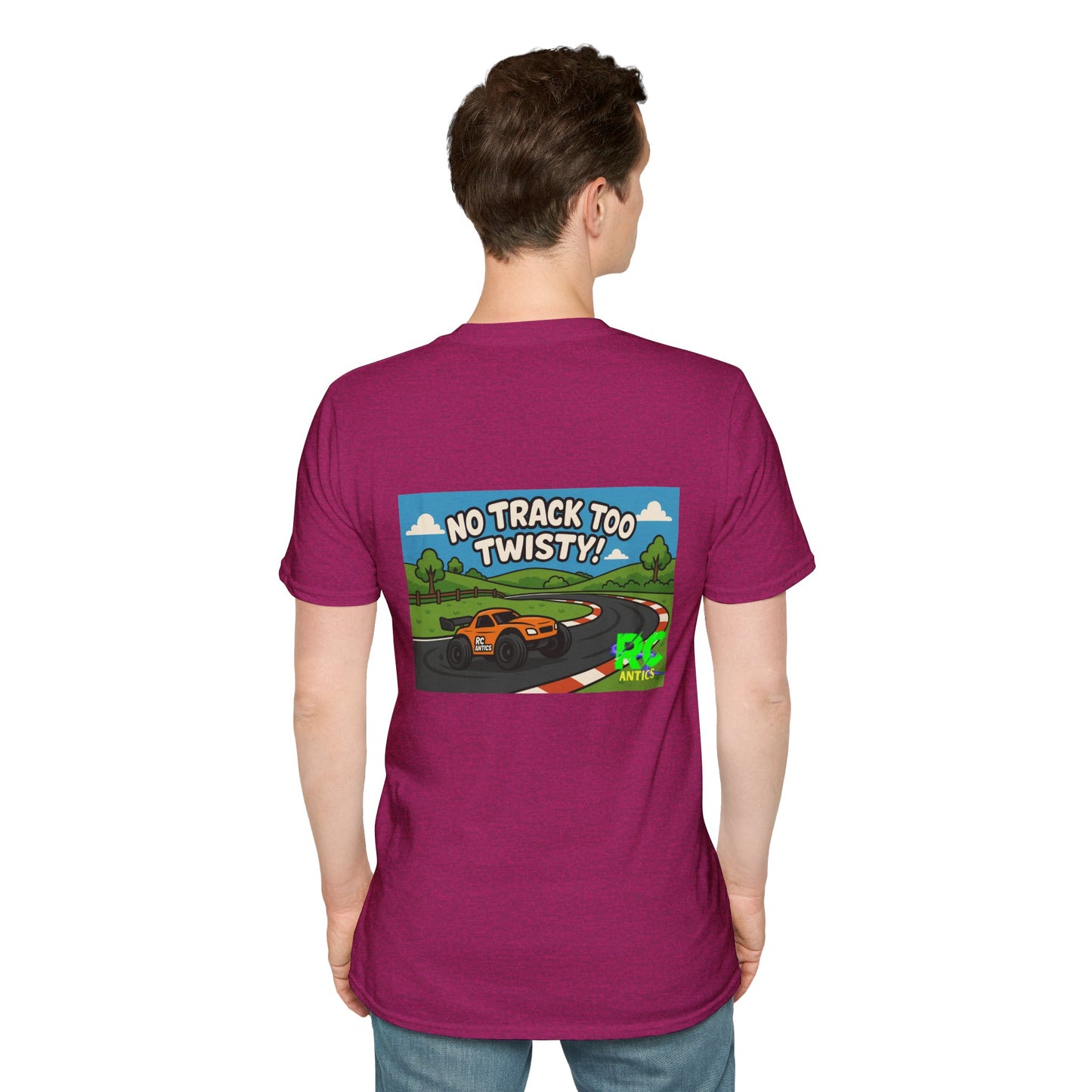No Track to Twisty Unisex Softstyle T-Shirt