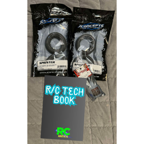 Sold Out-Waffle #1 Sprinter Tires Front and Rear, Tire Glue and Tech Book