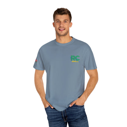 Embroidered RC Antics Unisex Garment-Dyed T-shirt