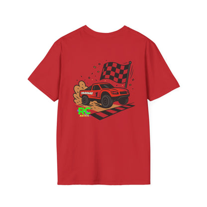 RC Truck Crossing Finish Line Unisex Softstyle T-Shirt