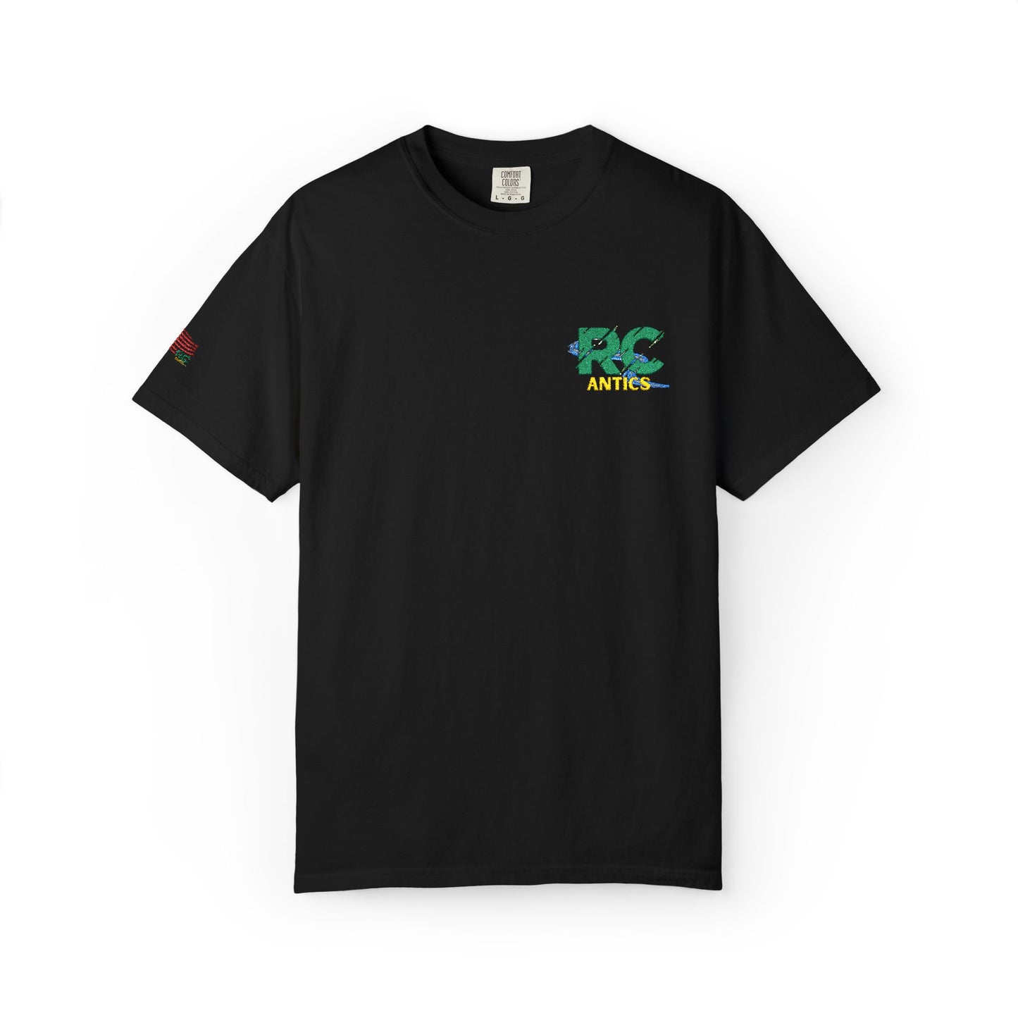 Embroidered RC Antics Unisex Garment-Dyed T-shirt