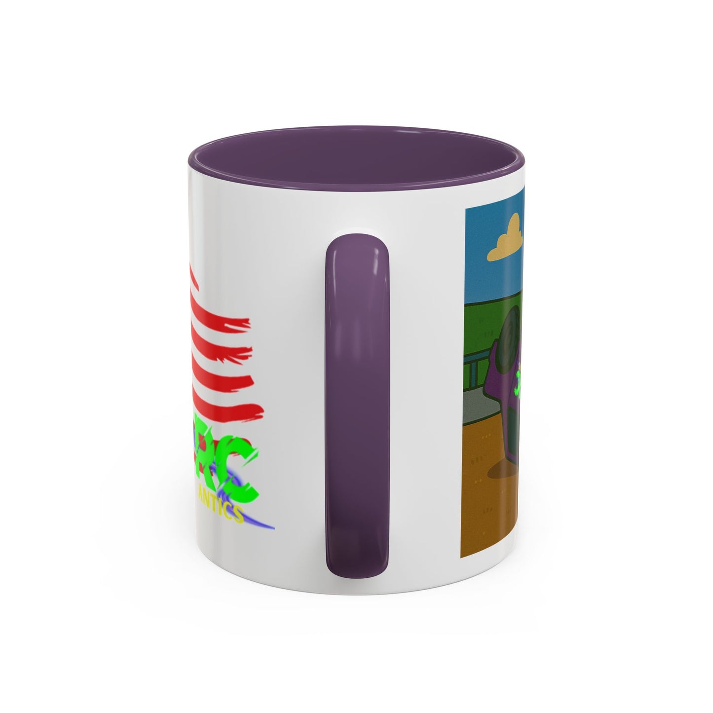 Help I've Fallin and Can't get up Skate Park Accent Coffee Mug (11, 15oz)