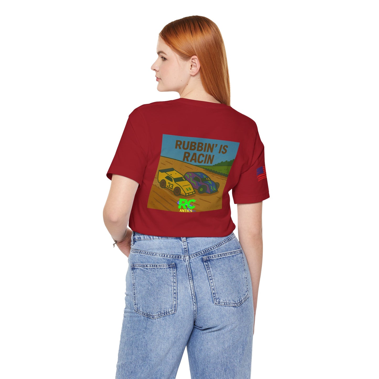 Rubbin is Racin Unisex Jersey Short Sleeve Tee
