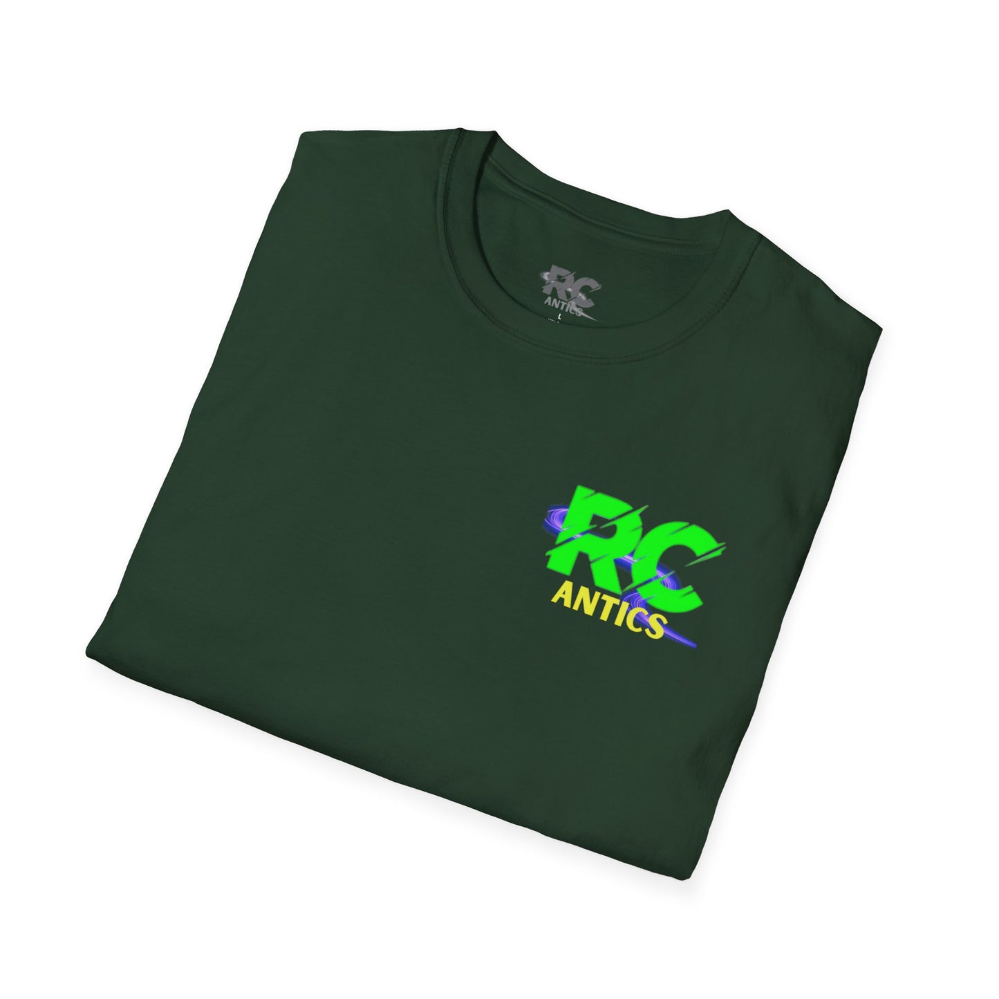 RC Trucks Jumping at Skate Park Unisex Softstyle T-Shirt