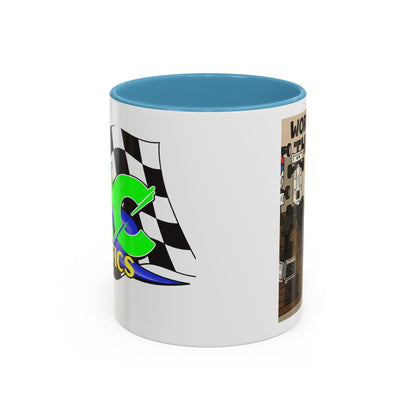 Workin for the win Accent Coffee Mug (11, 15oz)