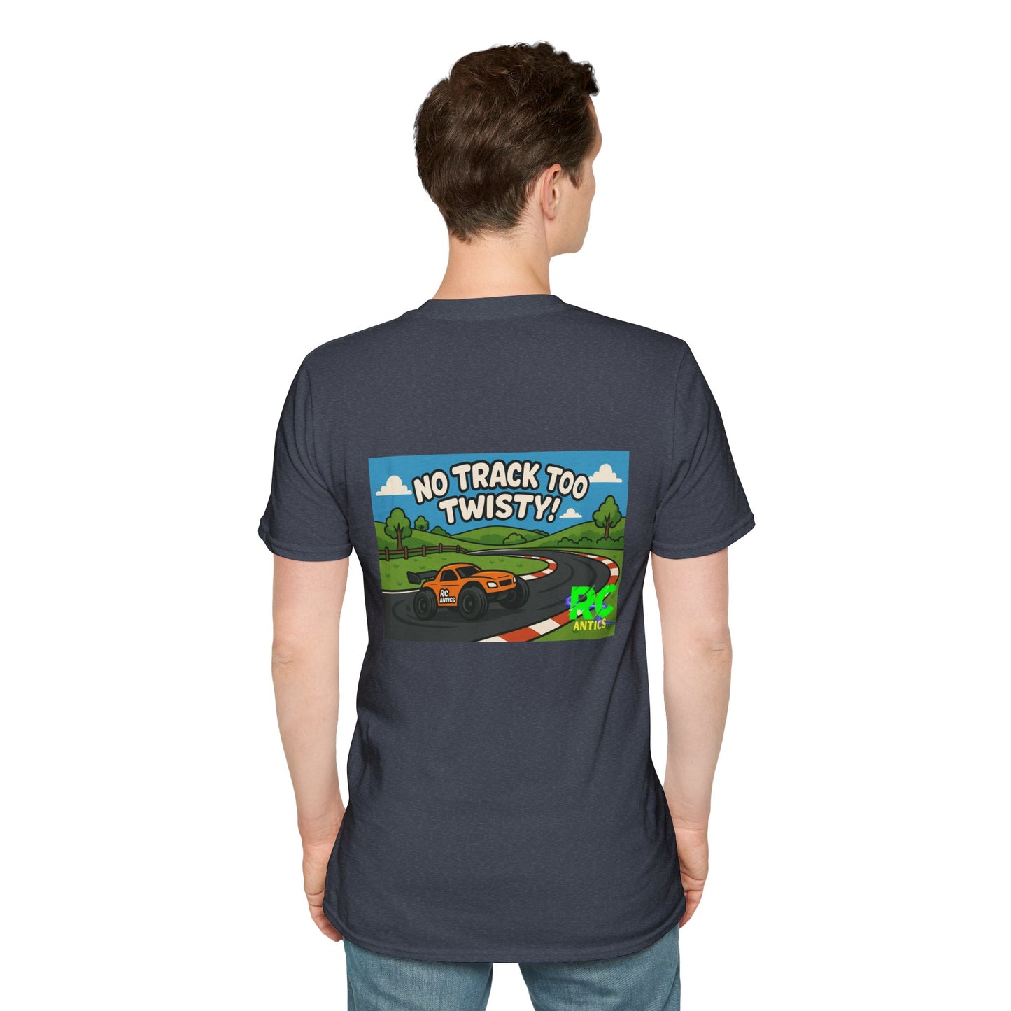 No Track to Twisty Unisex Softstyle T-Shirt
