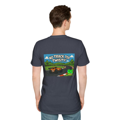 No Track to Twisty Unisex Softstyle T-Shirt