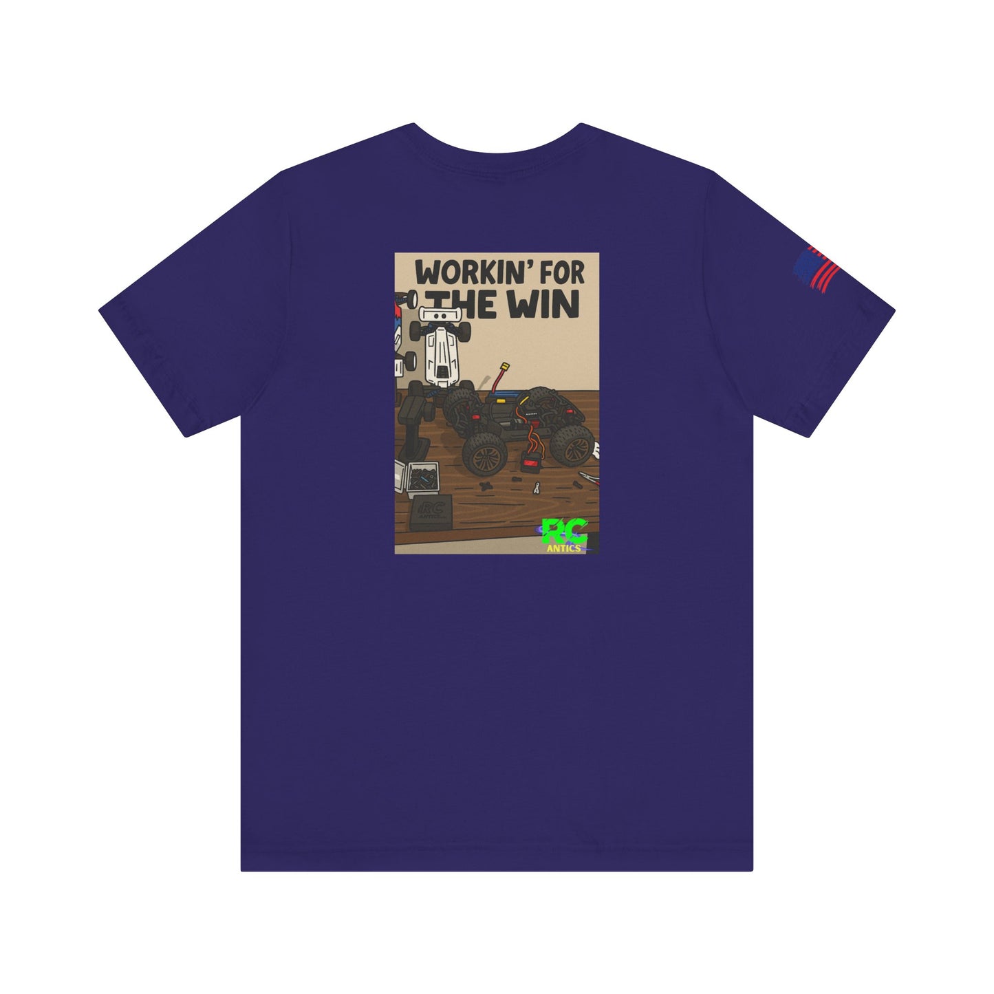 Workin for the Win Unisex Jersey Short Sleeve Tee