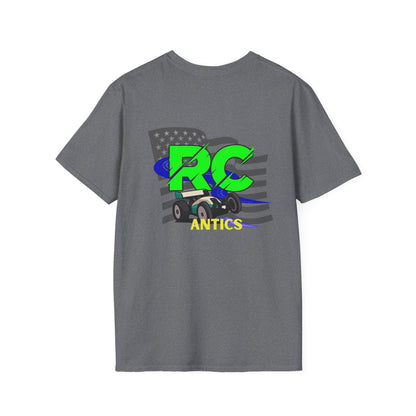 Patriotic RC Road Course Racing Unisex Softstyle T-Shirt