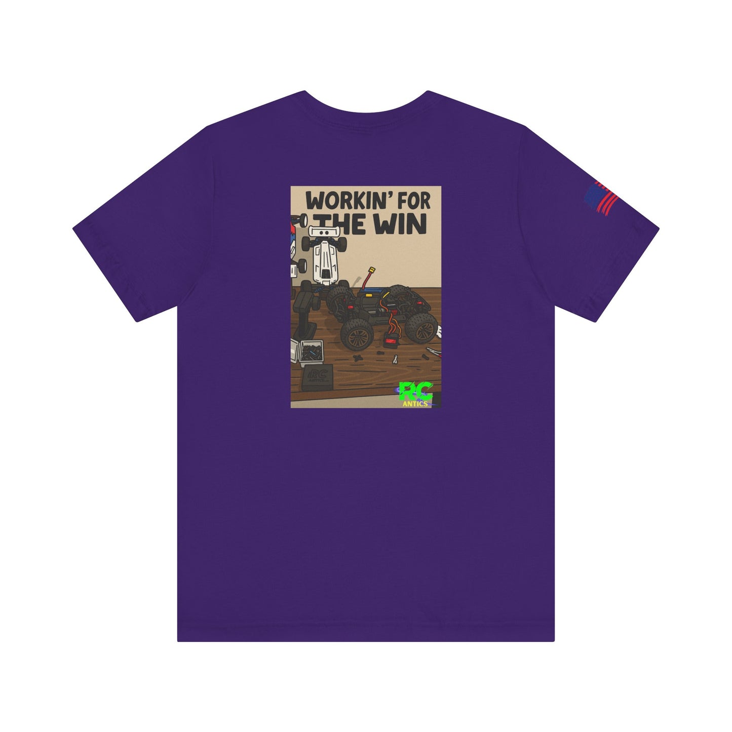 Workin for the Win Unisex Jersey Short Sleeve Tee