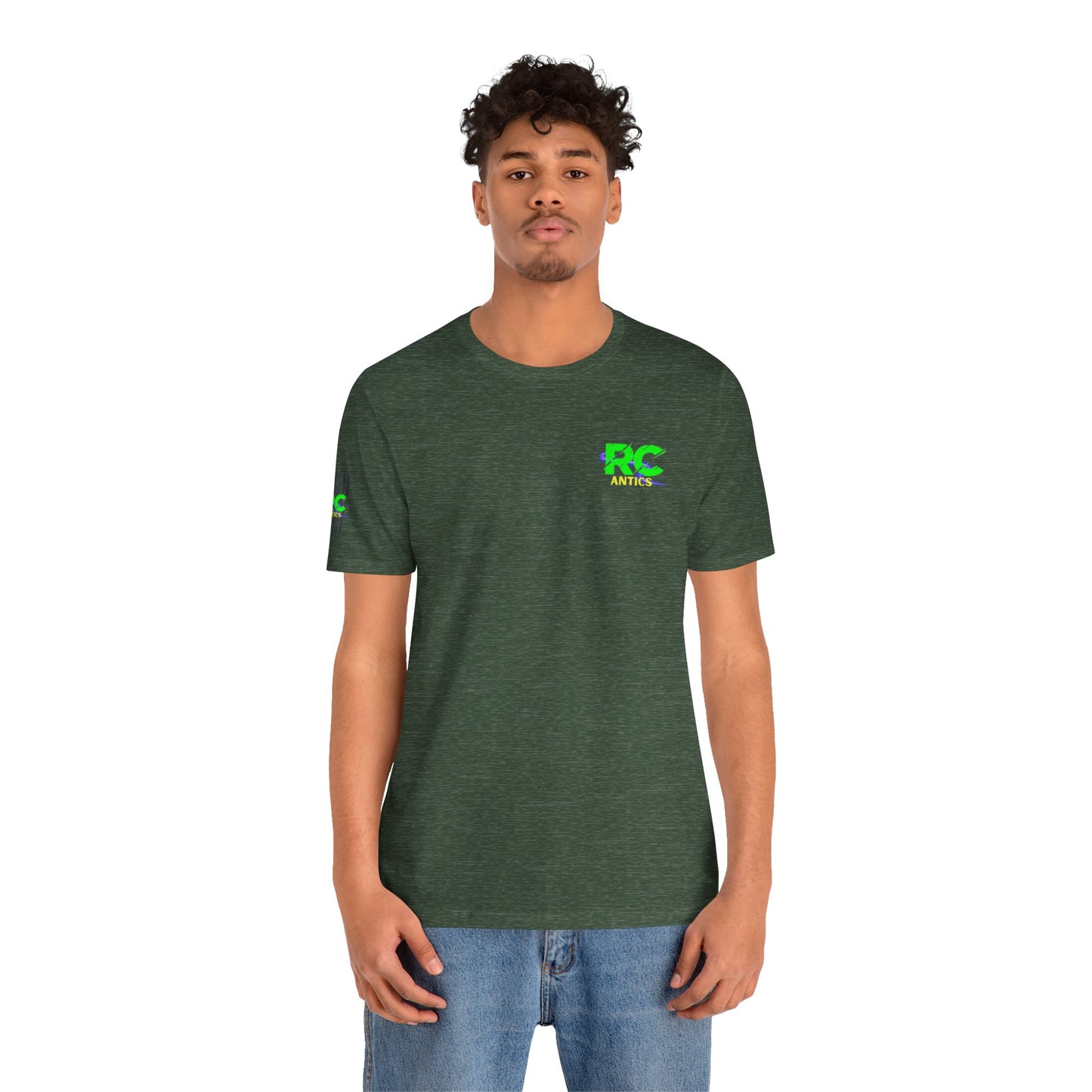 Help I've Fallin and can't get up Jump Unisex Jersey Short Sleeve Tee