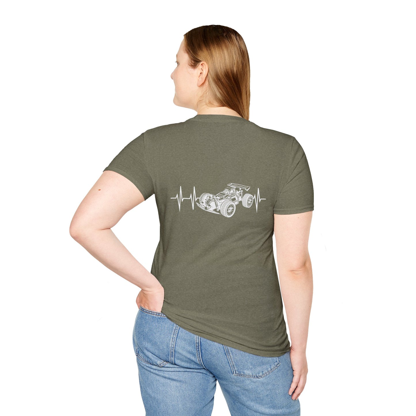 Heartbeat RC Car Unisex Softstyle T-Shirt