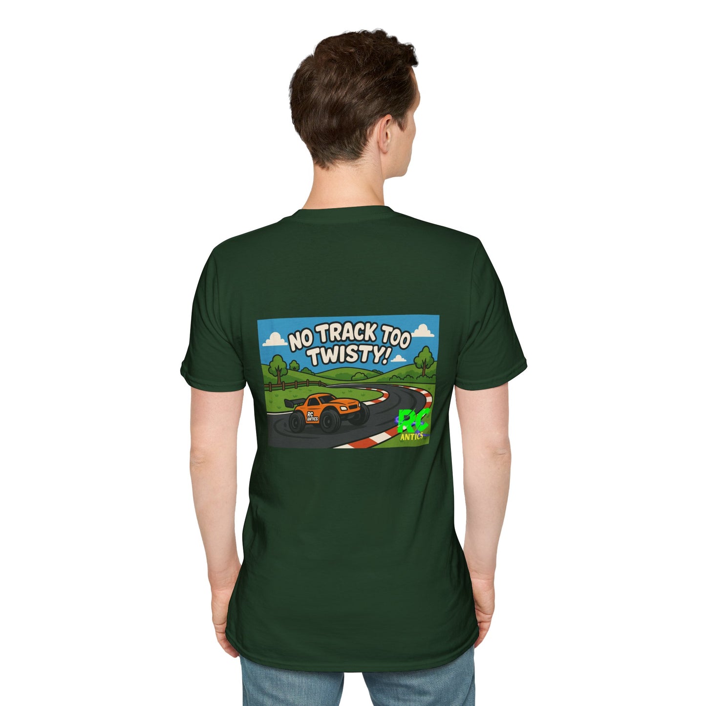 No Track to Twisty Unisex Softstyle T-Shirt