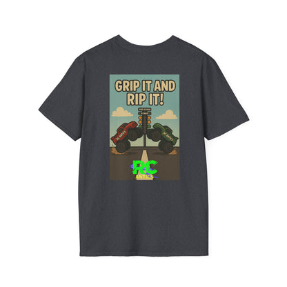 Grip it and Rip it RC Drag Racing Unisex Softstyle T-Shirt