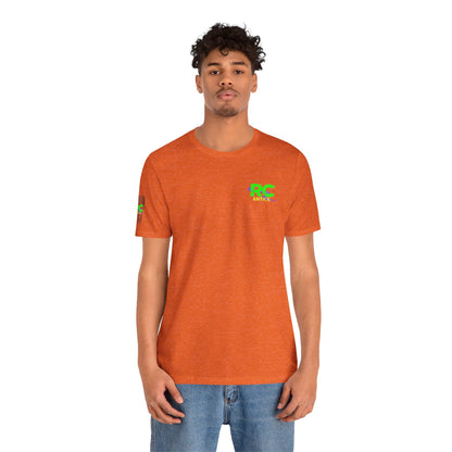 Help I've Fallin and can't get up Jump Unisex Jersey Short Sleeve Tee