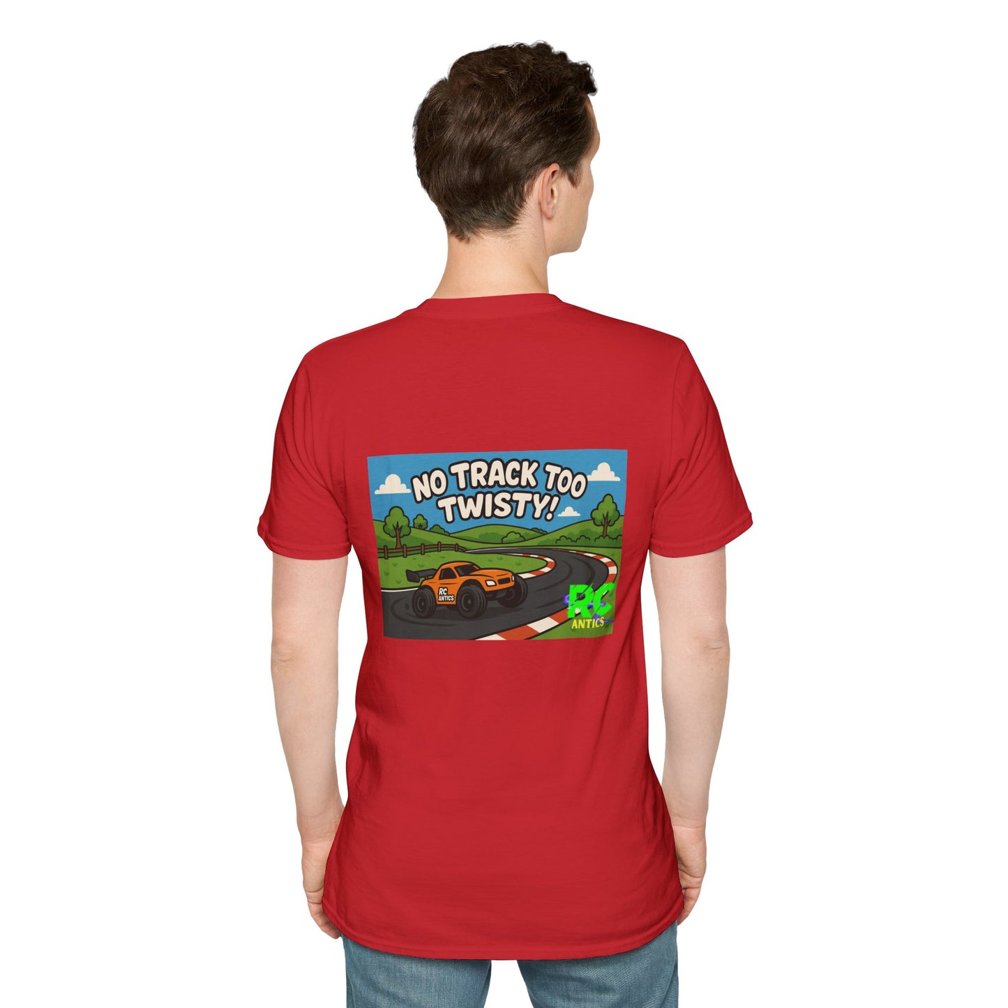 No Track to Twisty Unisex Softstyle T-Shirt