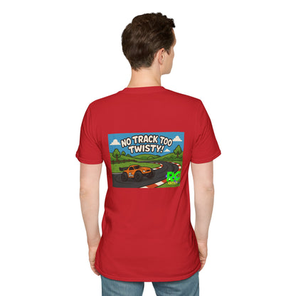No Track to Twisty Unisex Softstyle T-Shirt