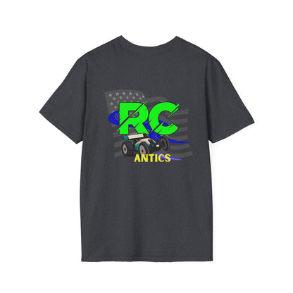 Patriotic RC Road Course Racing Unisex Softstyle T-Shirt
