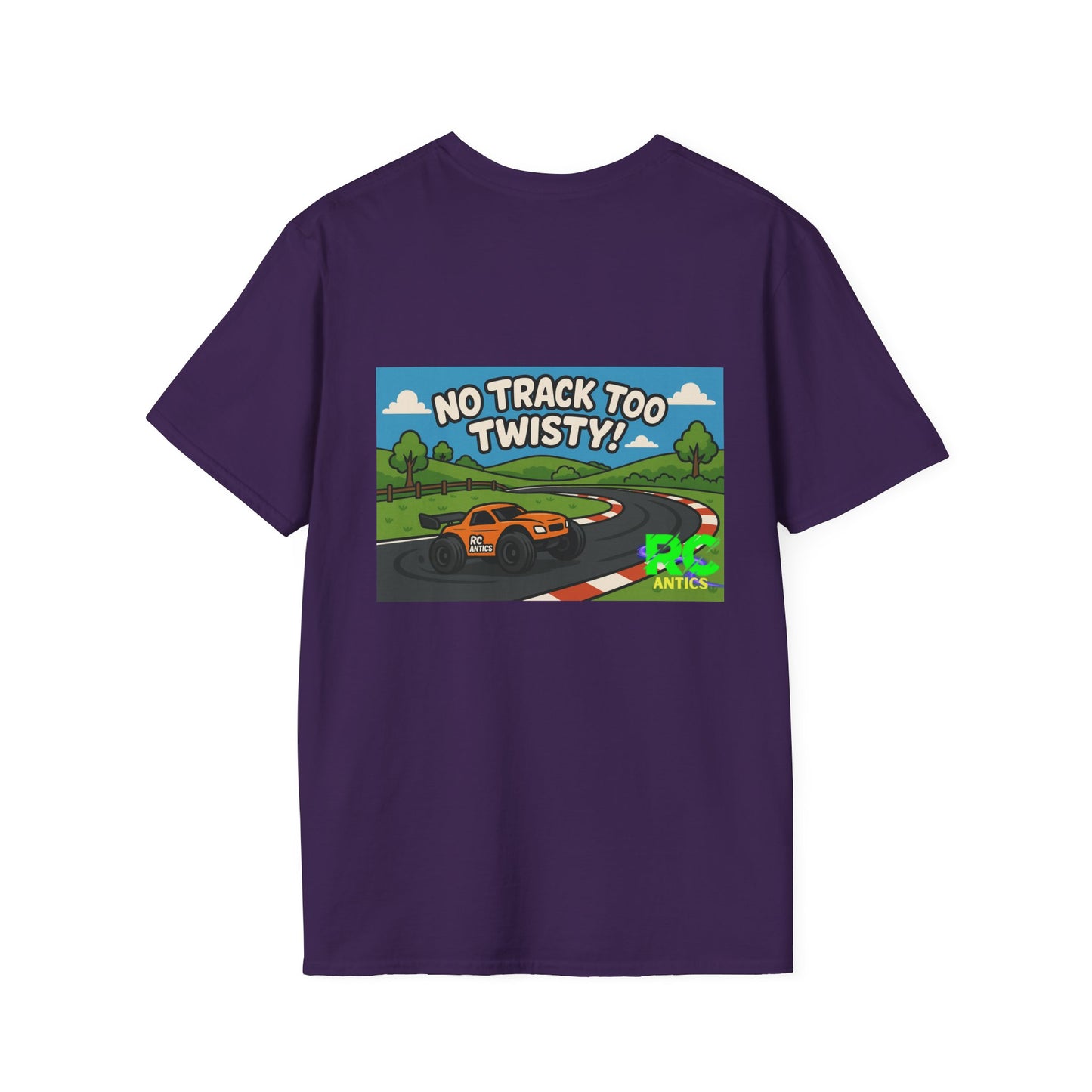 No Track to Twisty Unisex Softstyle T-Shirt