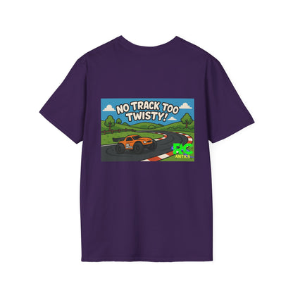 No Track to Twisty Unisex Softstyle T-Shirt