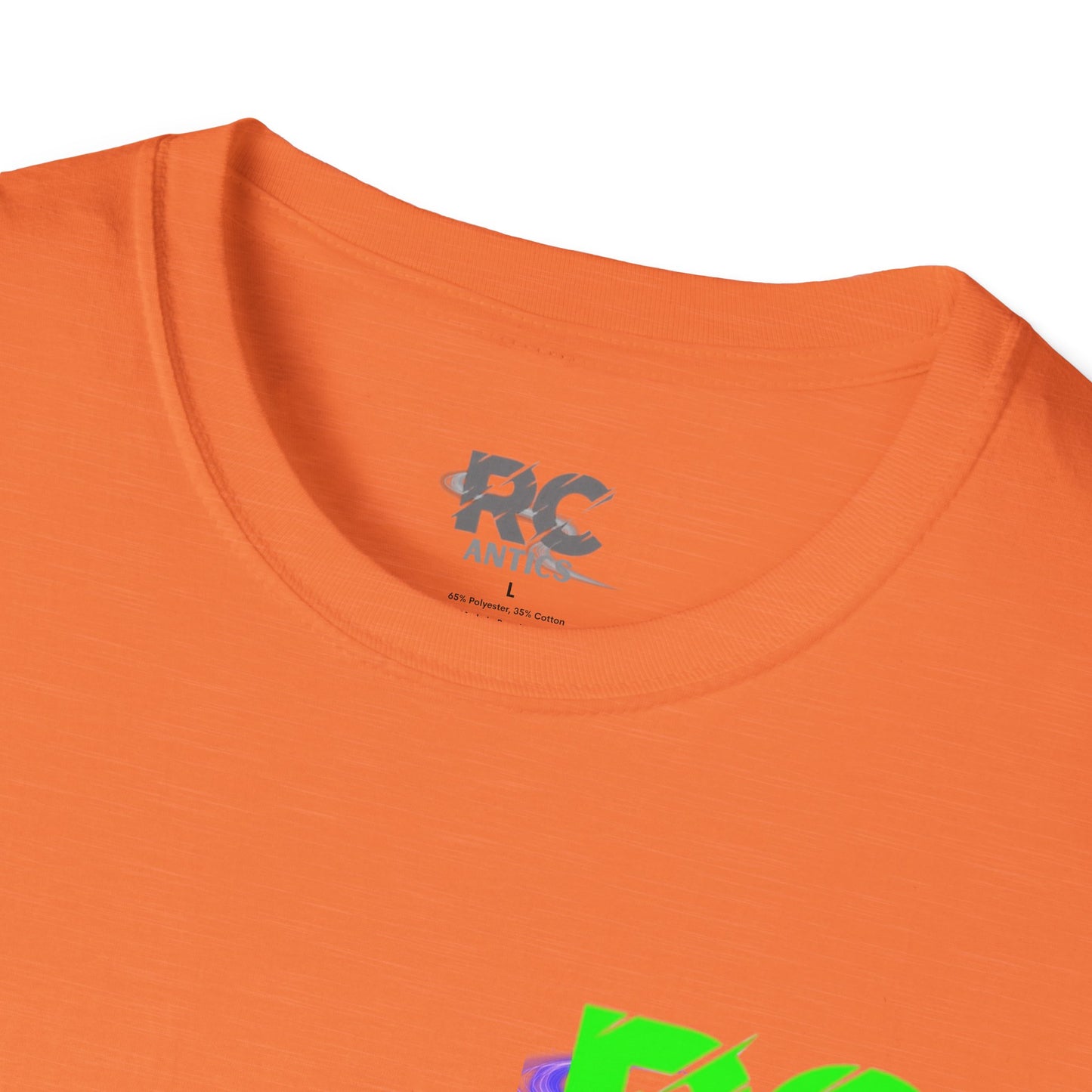 RC Trucks Jumping at Skate Park Unisex Softstyle T-Shirt