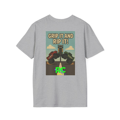 Grip it and Rip it RC Drag Racing Unisex Softstyle T-Shirt