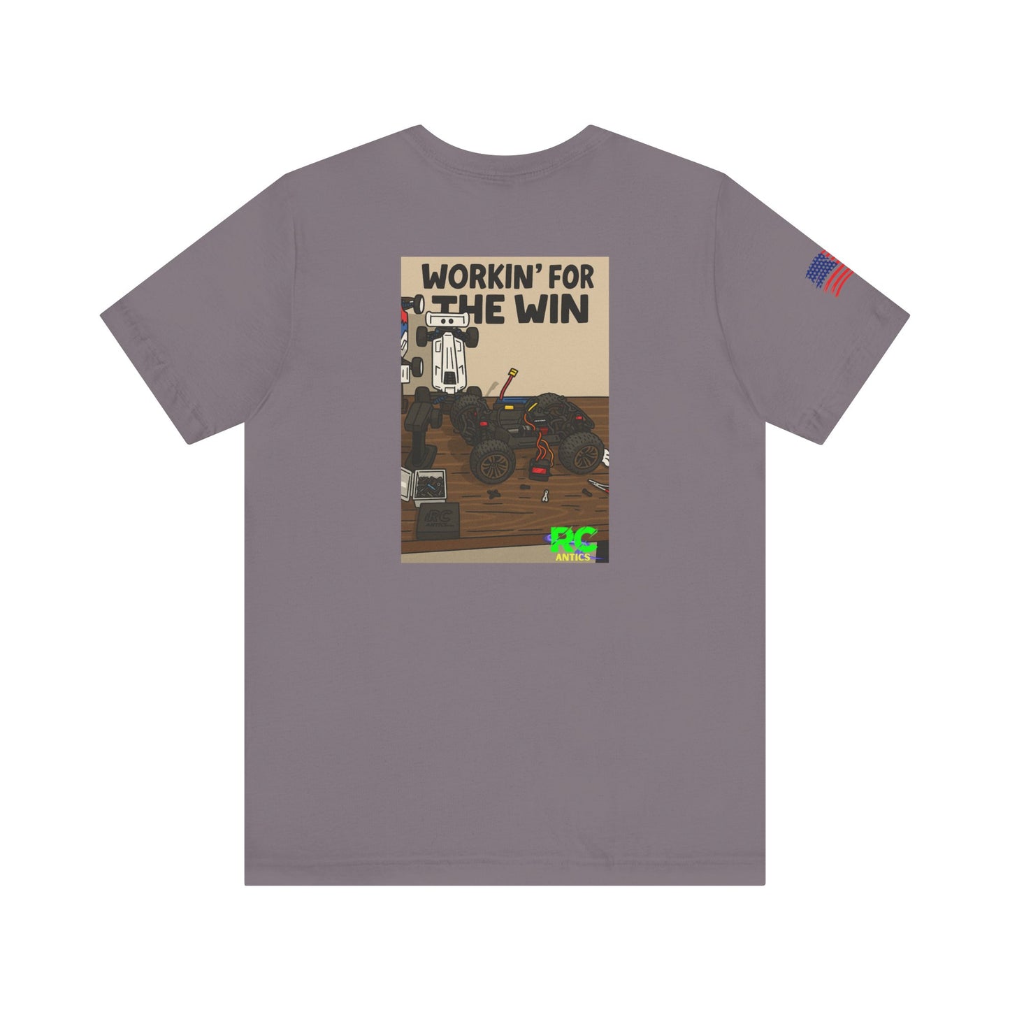 Workin for the Win Unisex Jersey Short Sleeve Tee