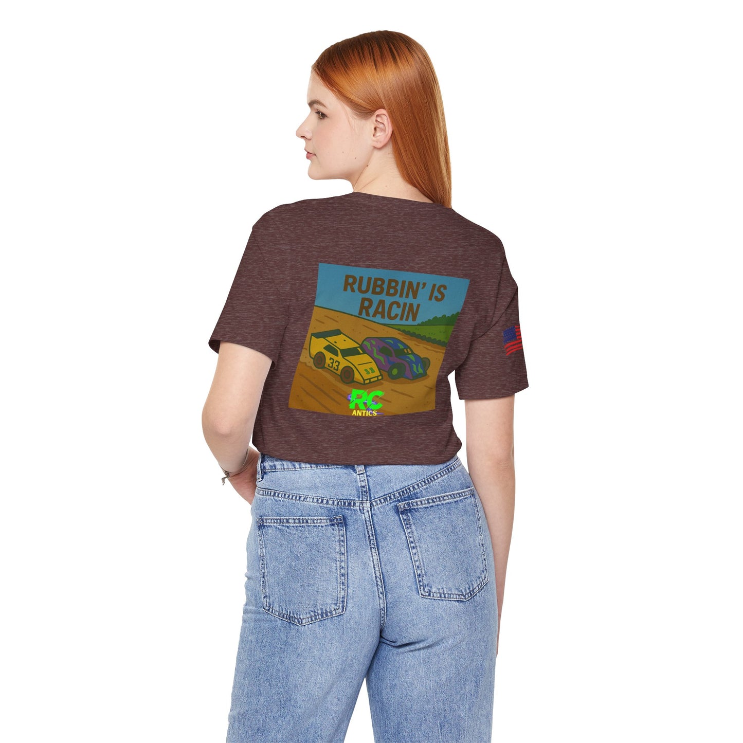 Rubbin is Racin Unisex Jersey Short Sleeve Tee