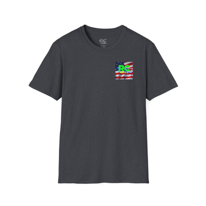 Patriotic RC Road Course Racing Unisex Softstyle T-Shirt