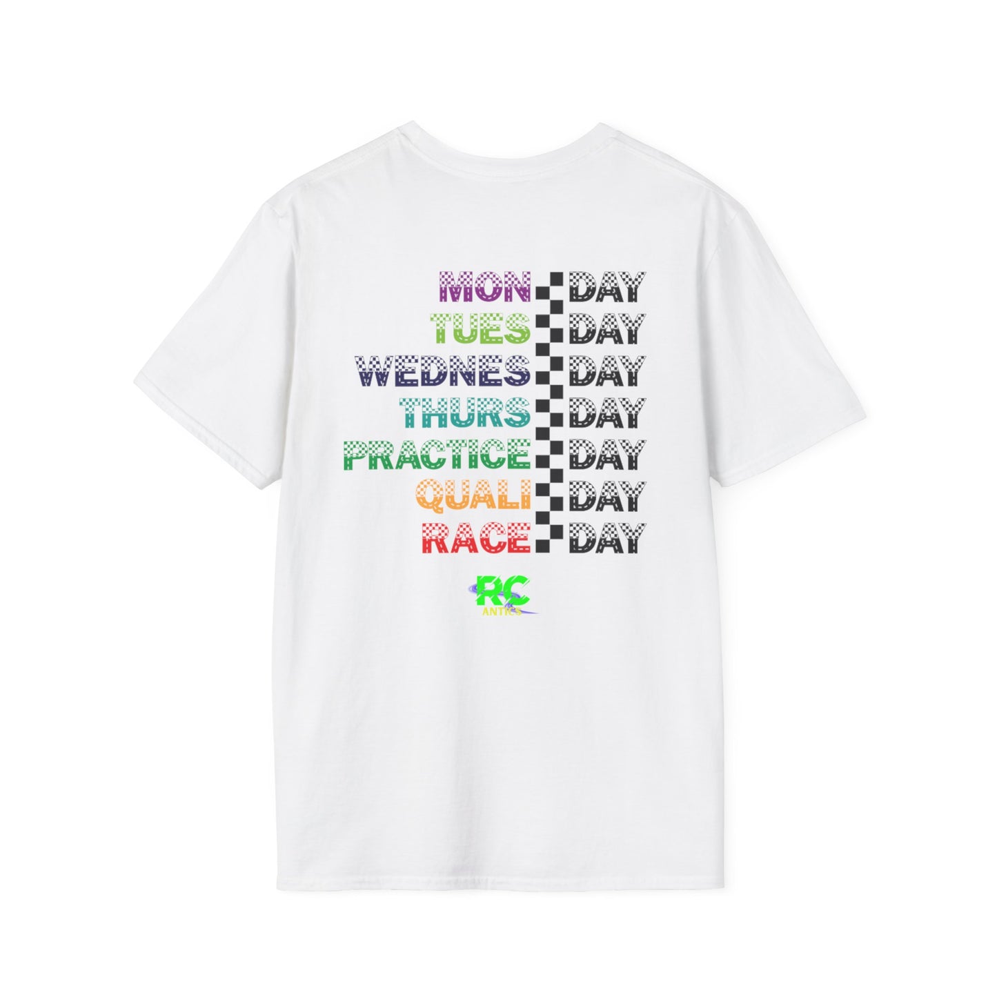 Days of the week Racing T-Shirt