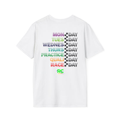 Days of the week Racing T-Shirt