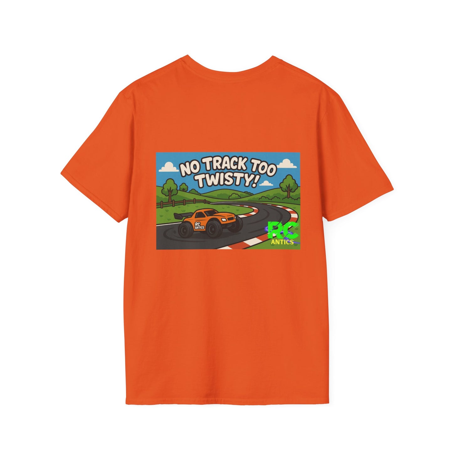 No Track to Twisty Unisex Softstyle T-Shirt
