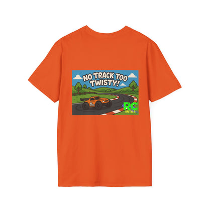 No Track to Twisty Unisex Softstyle T-Shirt
