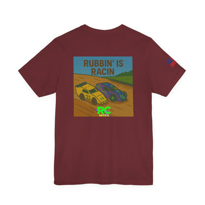 Rubbin is Racin Unisex Jersey Short Sleeve Tee